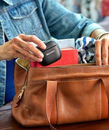 Audífonos Recargables con cargador de viaje